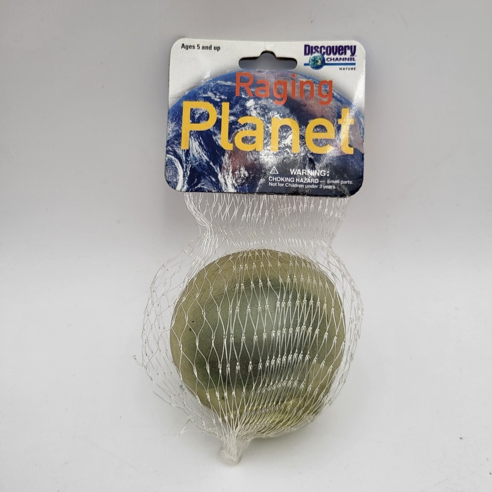 Vtg. 1999 Discovery Channel Raging Planet Dig & Smash uncover Mystery Treasure